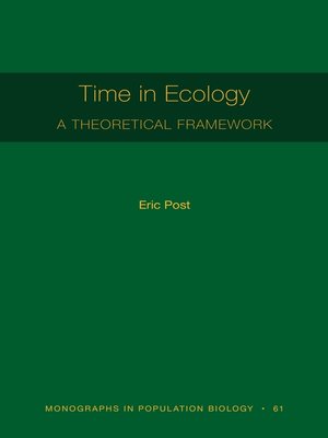 cover image of Time in Ecology